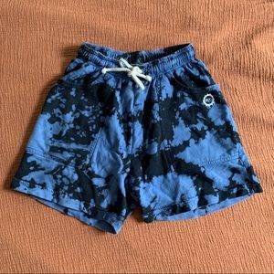 Big bud press tie dye sweat shorts